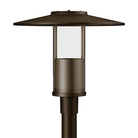 Westgate Top Hat Post Top Area Light w/Indirect Light Source, Bronze, 12W/20W/30W/40W, 3000K/4000K/5000K GPH-12-40W-MCTP-BR